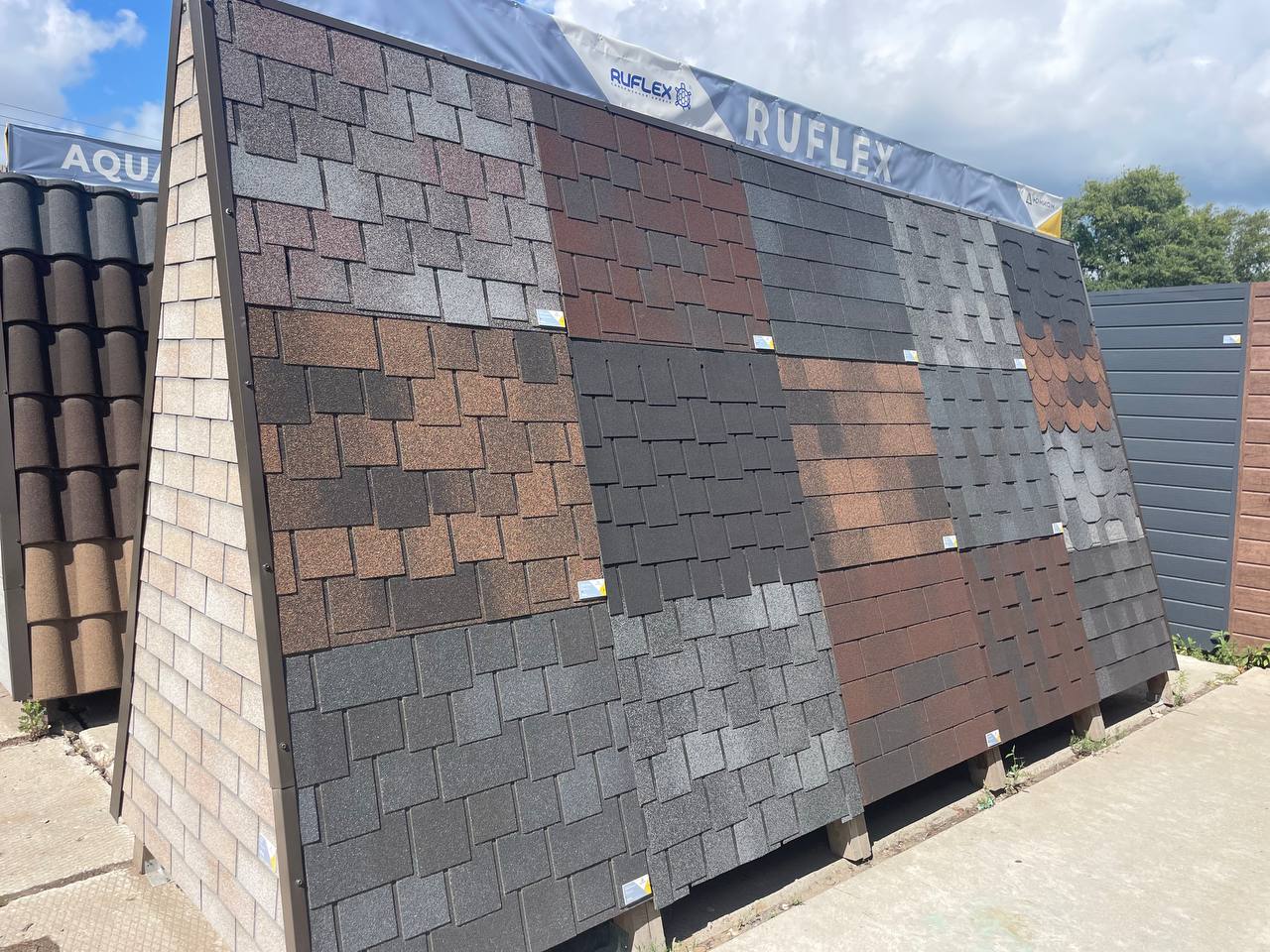 Кровля из черепицы ruflex